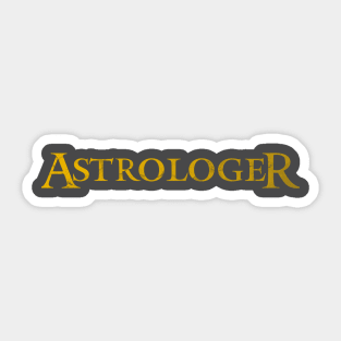 Astrologer Sticker